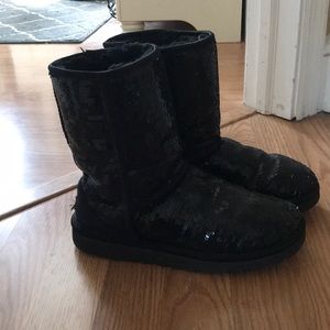 Authentic sequin UGG boots!